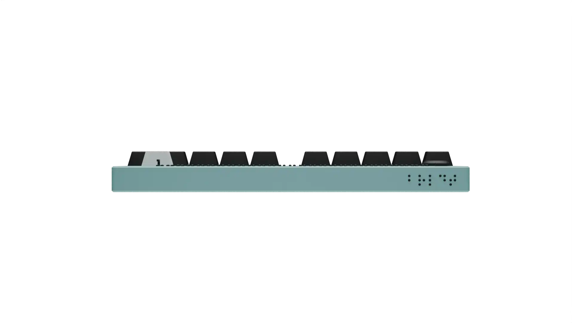 The bottom of the device.